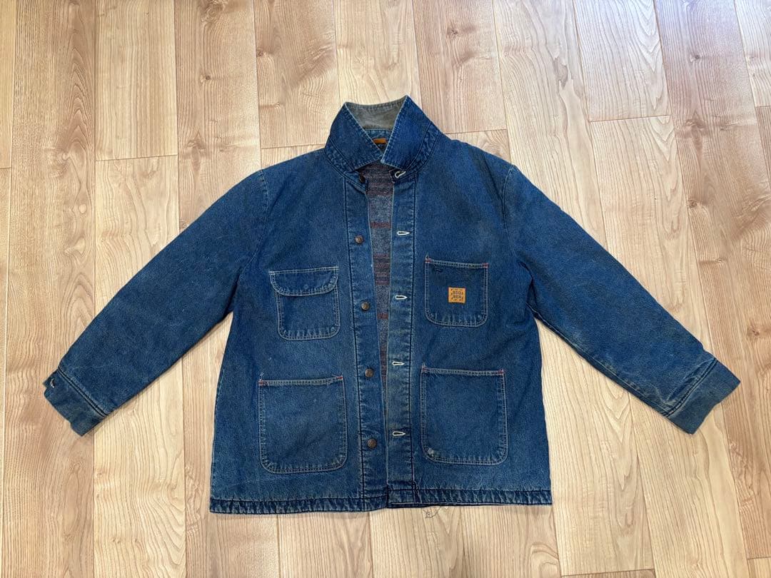 70s-80s BIG BEN（ビッグベン）デニムカバーオール USA製 XL