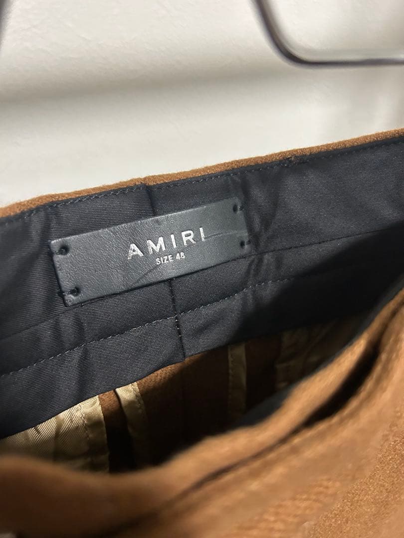 【売り切り特価‼️】AMIRI ウールフランネルフレアパンツ サイズ48