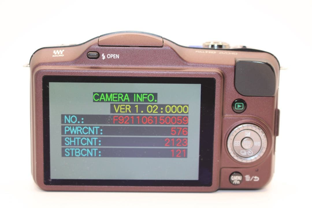 ★お買い得訳あり★ショット数2123回★ LUMIX DMC-GF3 レンズ