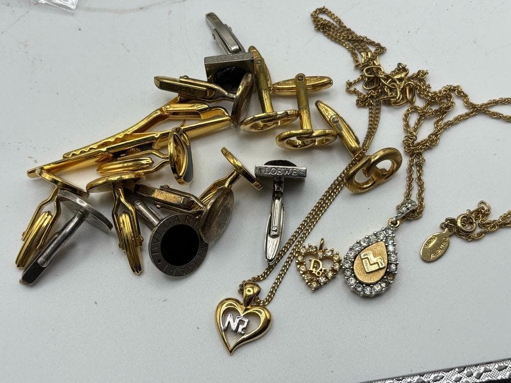 4kg イミテーション　まとめ　アクセサリー　メッキ　パール　18K含　⑩　遺品