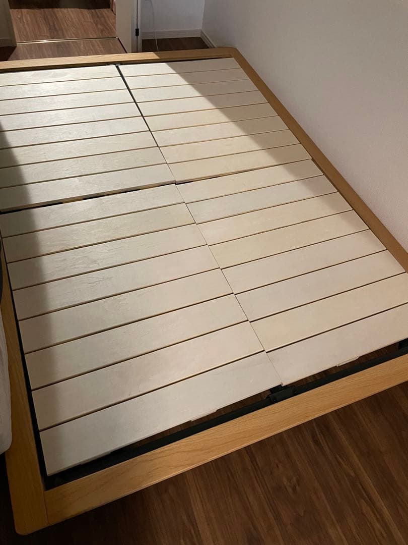 無印　ベッドフレーム　ダブル