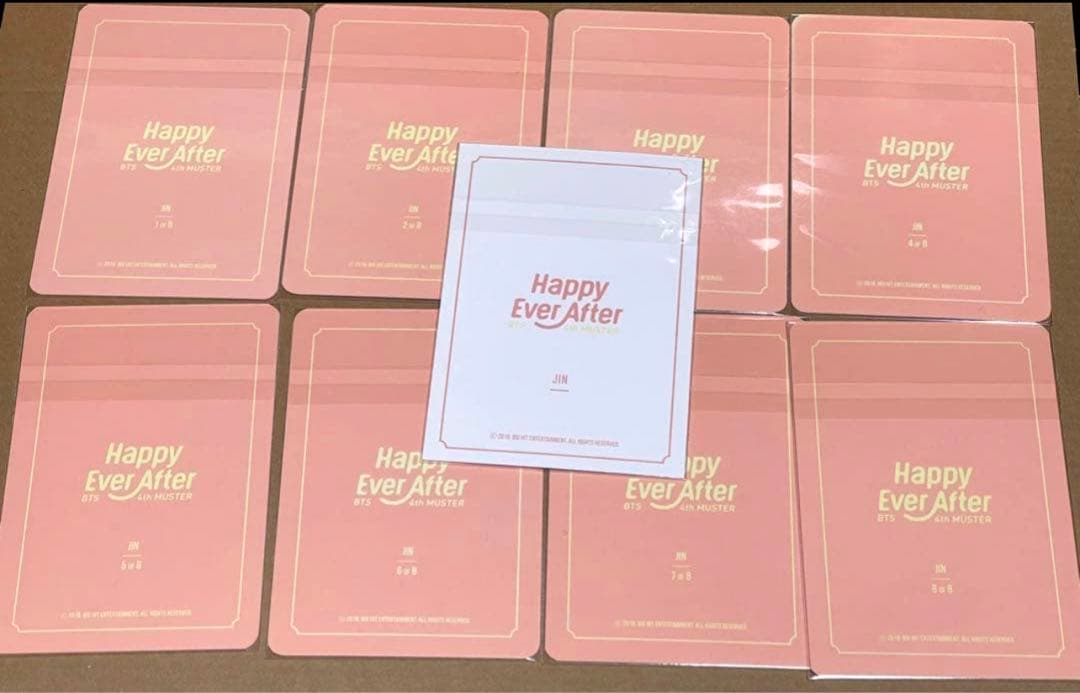 BTS ジン Happy Ever After ハピエバ　ミニフォト　コンプ