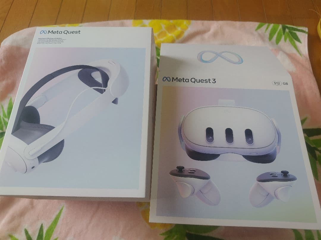  Quest 3 セット、バッテリー付きストラップ付き