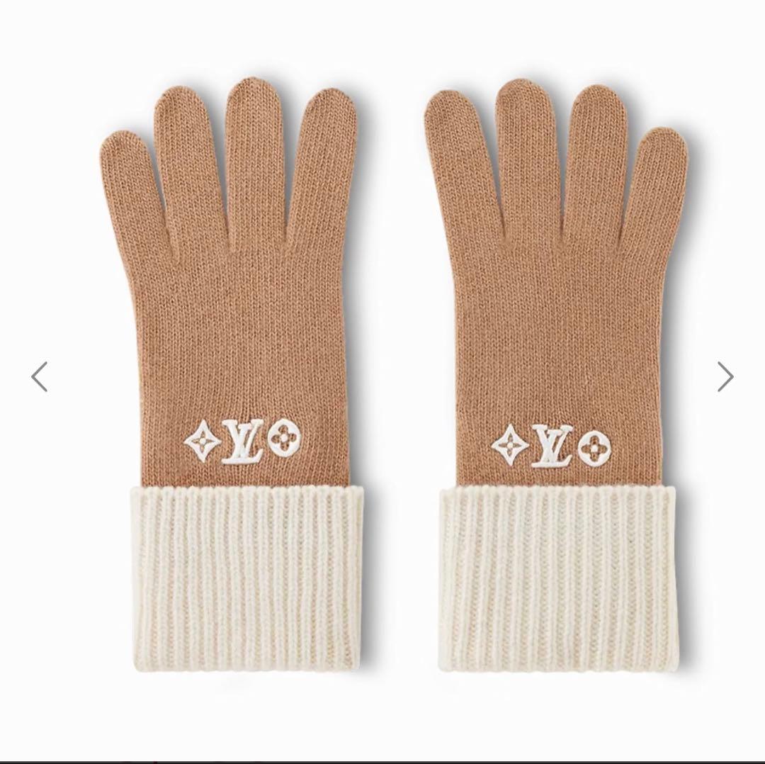 LOUIS VUITTONルイヴィトン　LV ヘッドライン グローブ　手袋