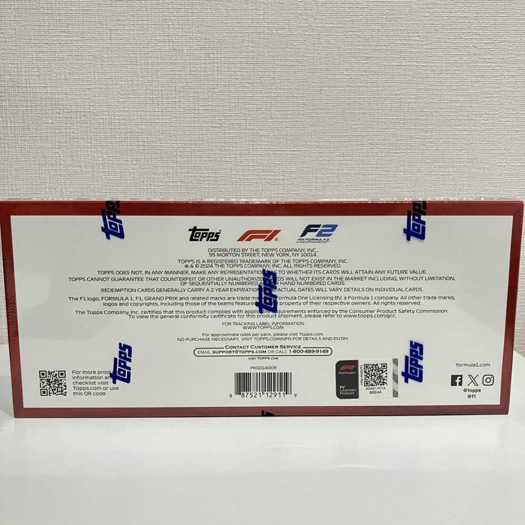 未開封ボックス 2024 TOPPS F1 PADDOCK PASS HOBBY
