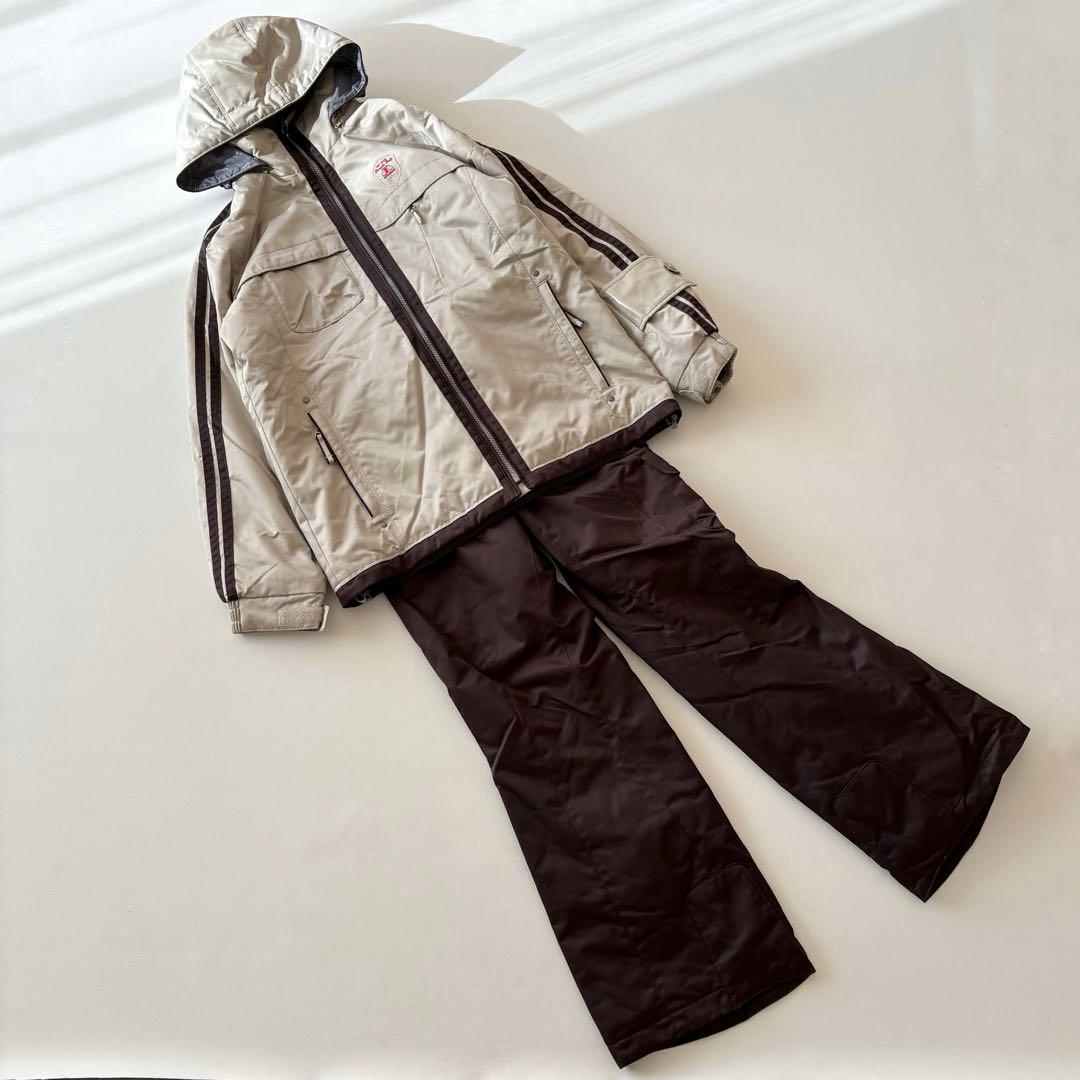 ■ellesseスキースノーボードウエア上下セットHEATMAX採用 M