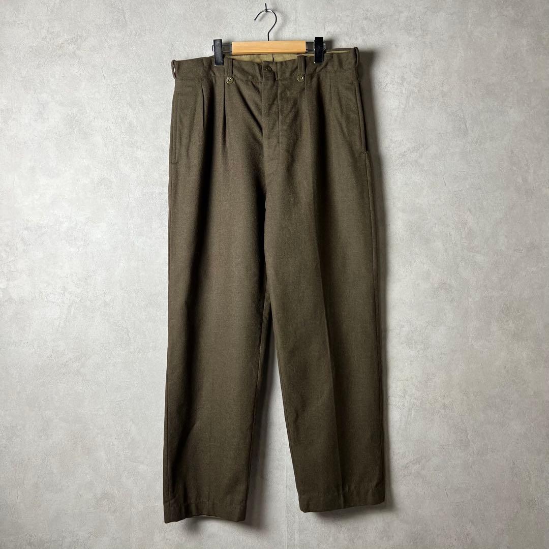 50s フランス軍 M-52 ウールトラウザーズ M52 厚手 vintage