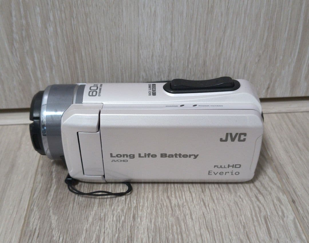 Everio デジタルビデオカメラ　パールホワイト　セット
