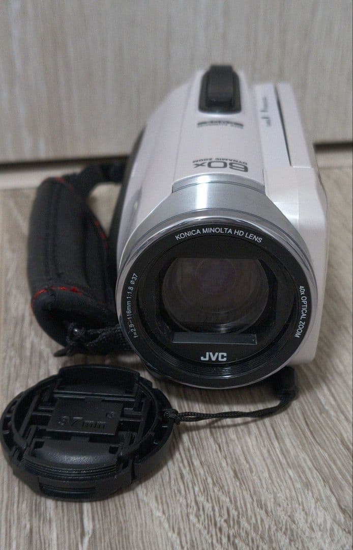 Everio デジタルビデオカメラ　パールホワイト　セット