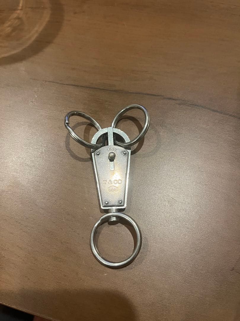 TIFFANY & Co. ティファニー バレットキーリング シルバー925