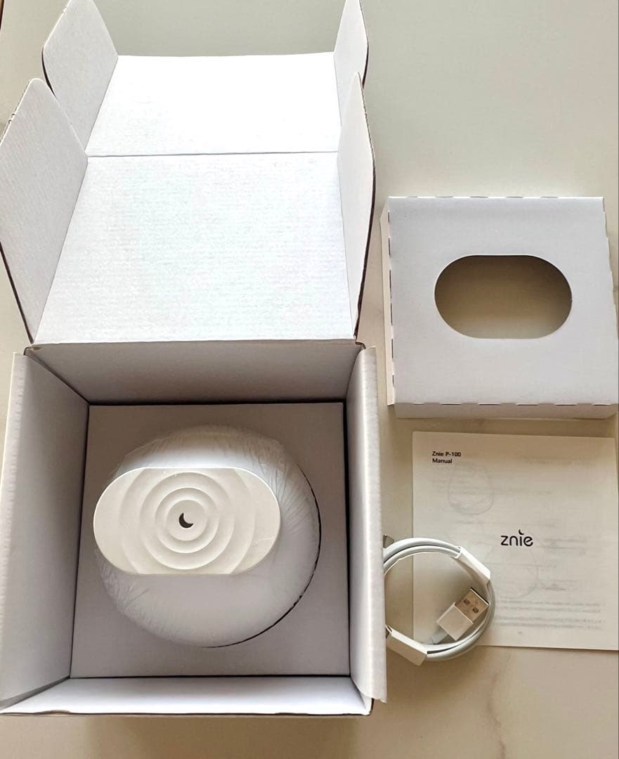 【新品未使用】Znie lite P-100 ホワイト 睡眠グッズ