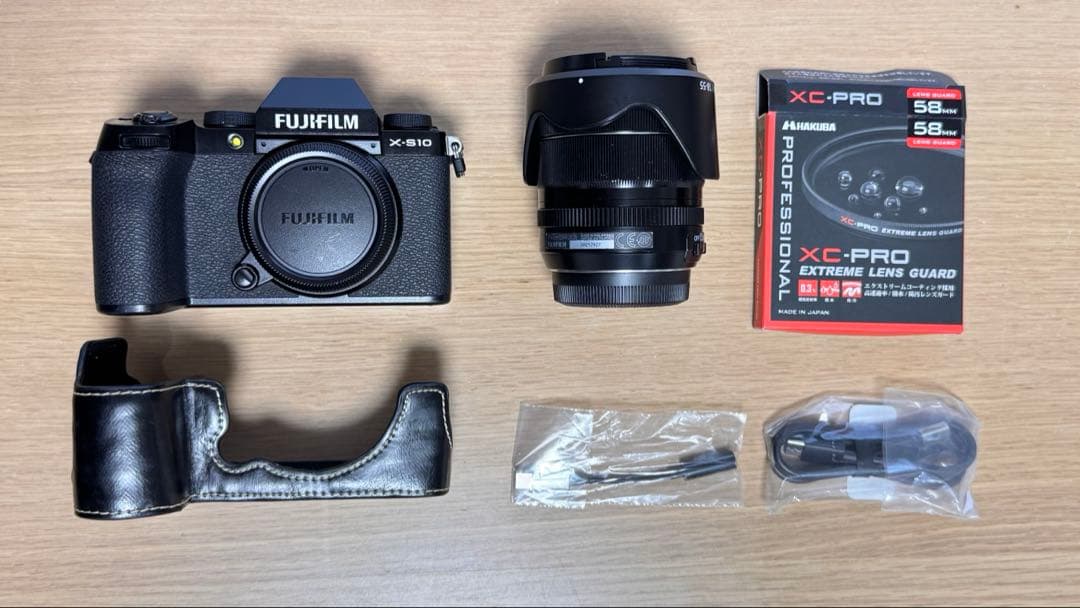 【即撮影OK】FUJIFILM X-S10＋XF18-55mm 標準ズームセット