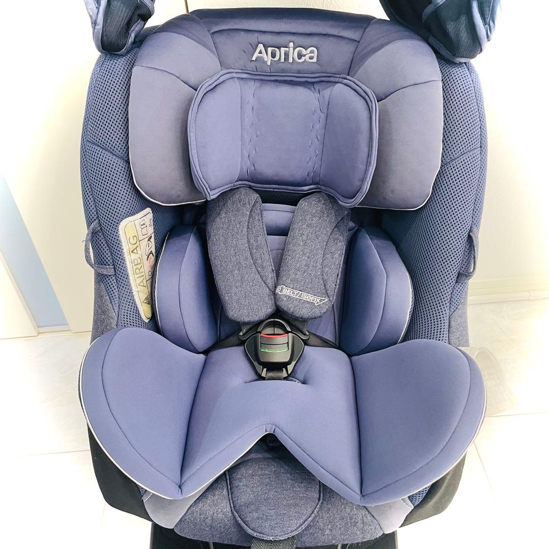 【美品】ISOFIX＆ベルト対応★アップリカチャイルドシートクルリラプレミアム