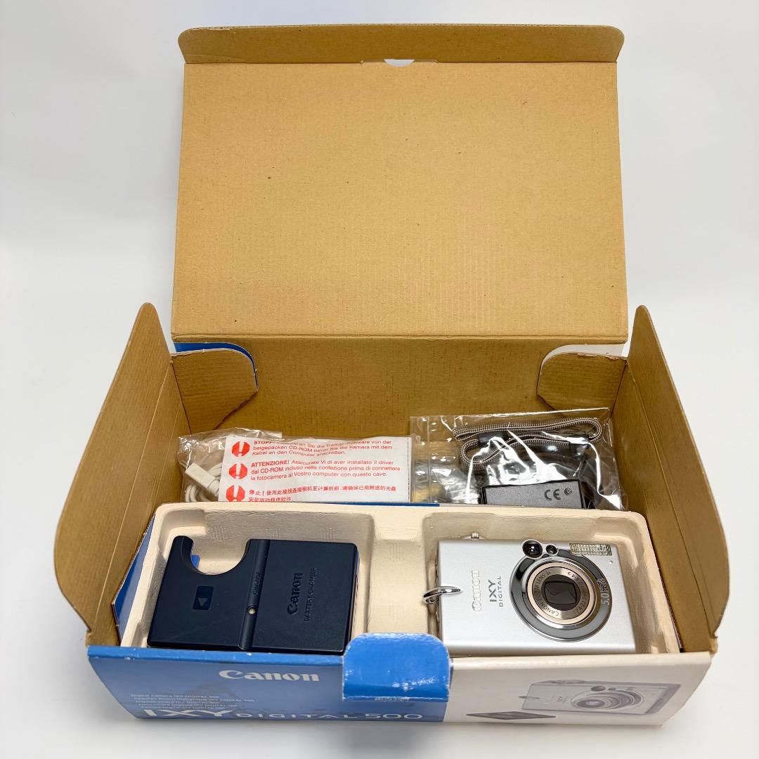 動作品✨Canon IXY DIGITAL 500 日本製 送料無料 匿名配送