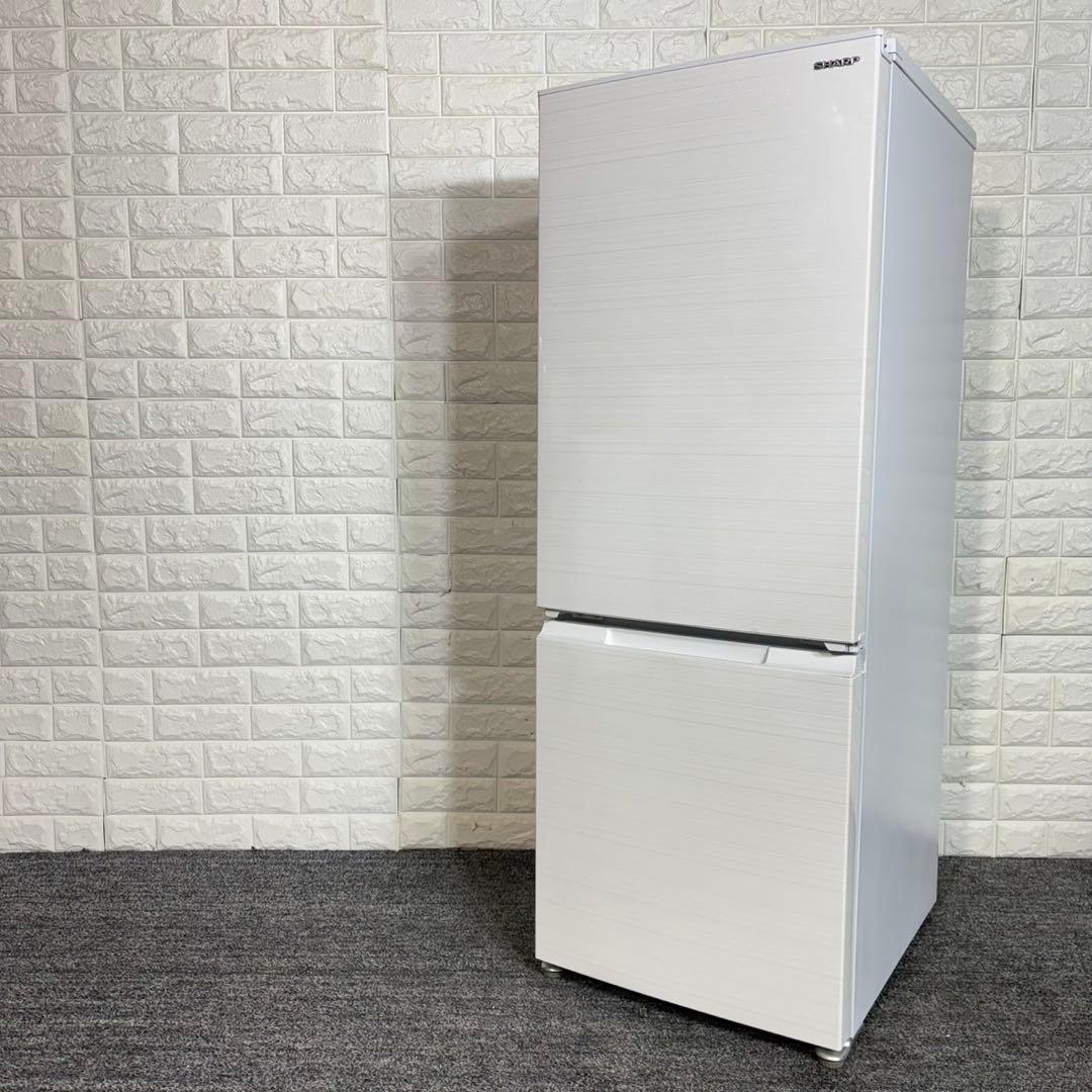SHARP 冷蔵庫 SJ-D18G-W 179L 家電 どっちもドア B124