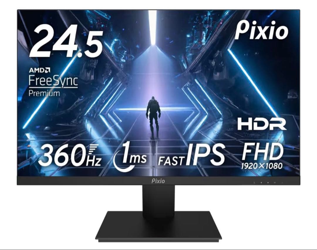 Pixio PX259 Prime S ゲーミングモニター 24.5 360Hz