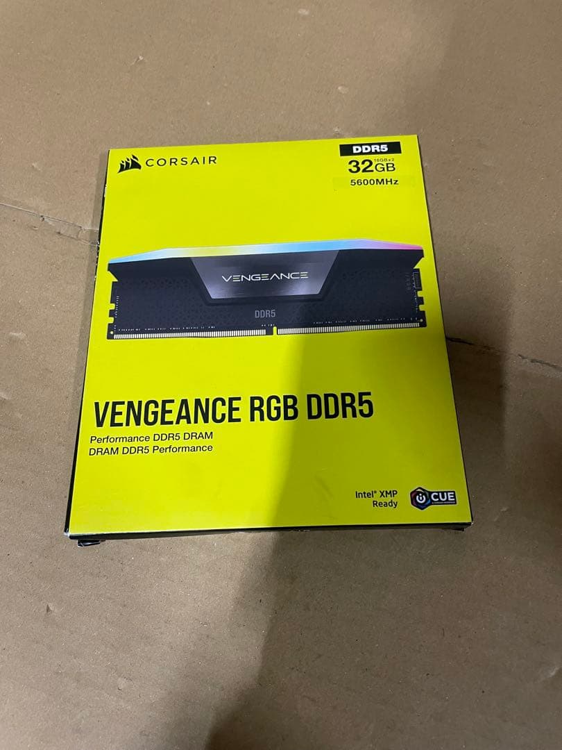 CORSAIR DDR5-5600MHz デスクトップPC用メモリ ブラック