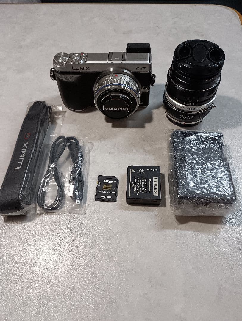 Panasonic GX7 ミラーレスカメラ 本体とレンズセット