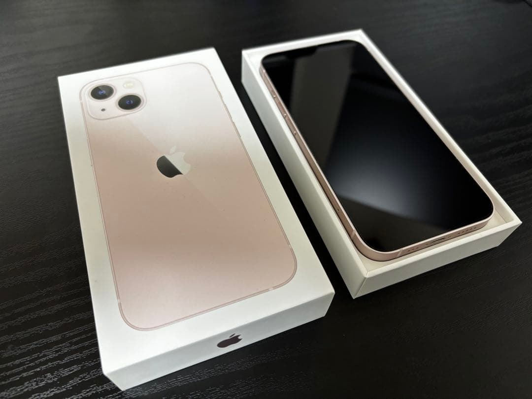 【美品】iPhone13 128gb ピンク MLNE3J/A バッテリー87%