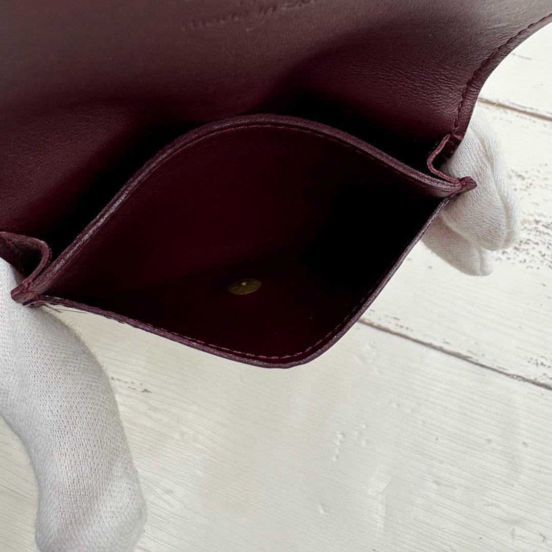 【極美品】アンヴェロップカルトドゥヴィジット カードケース ヴェルニ 名刺入れ