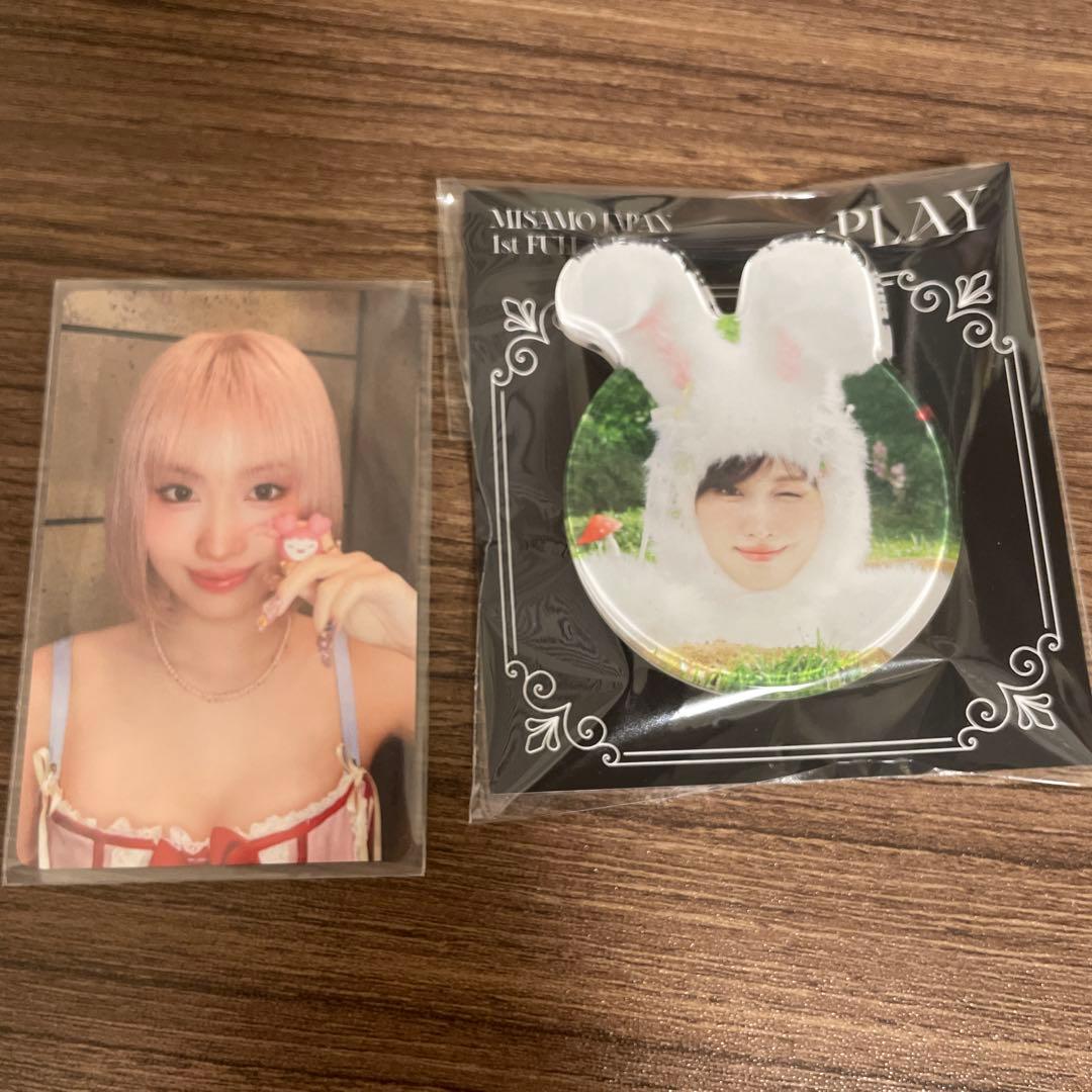 MISAMO リスニングパーテ入場者特典トレカ　モモ　スマホグリップモモ　セット