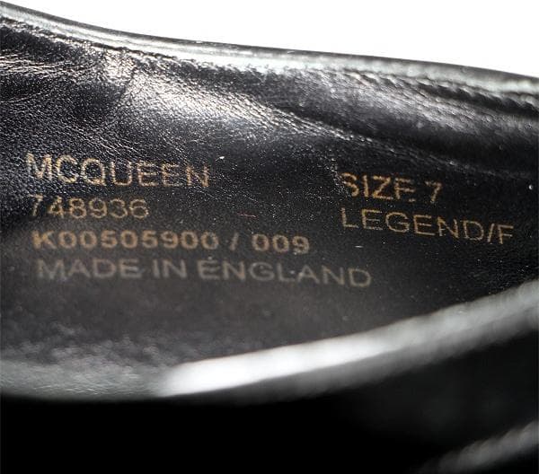 y*n様 Loake MCQUEEN マックイーン スワールモカ ツーシーム 7