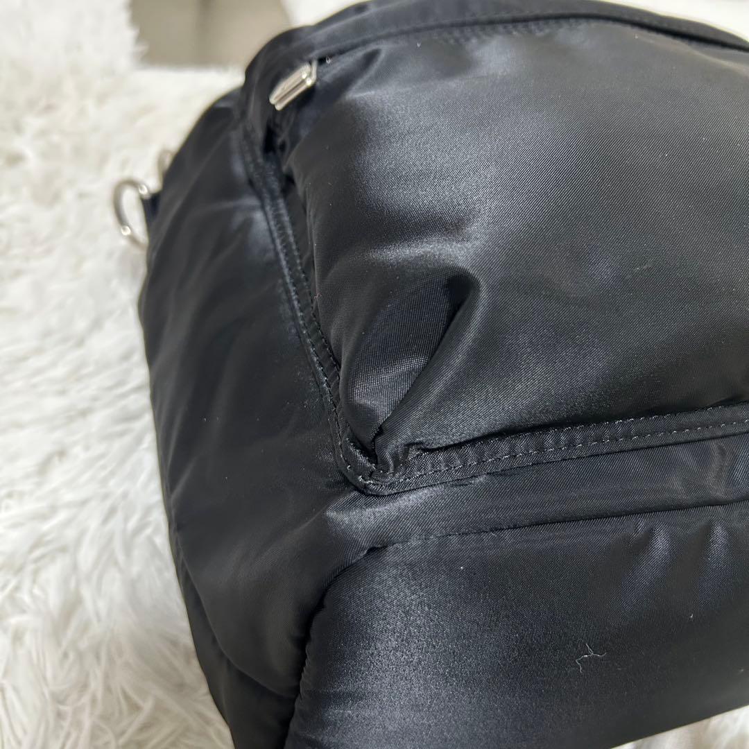 【極美品✨完売品/バルーンサック】ポーター　2way ショルダーバッグ　黒　巾着