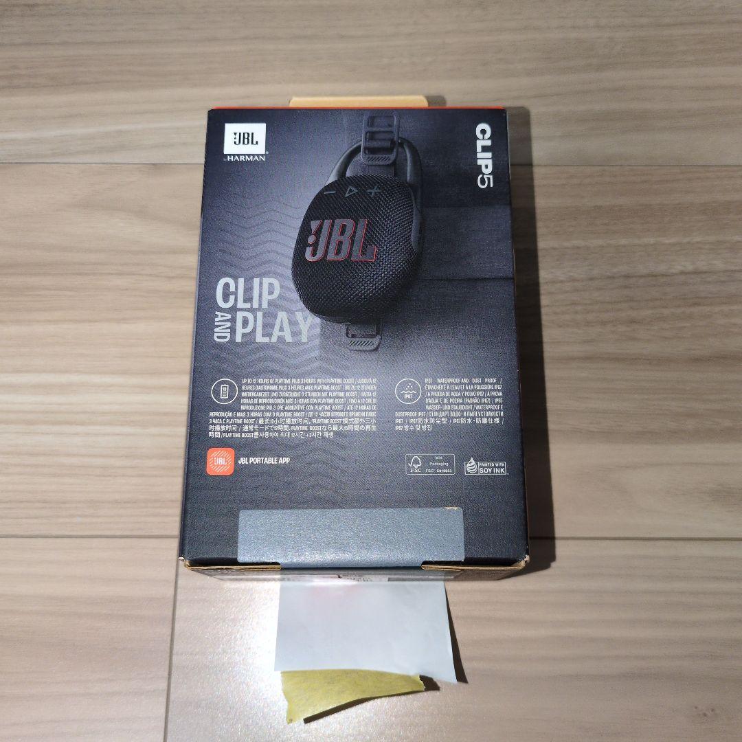 JBL☆CLIP5 ワイヤレススピーカー☆新品未使用未開封