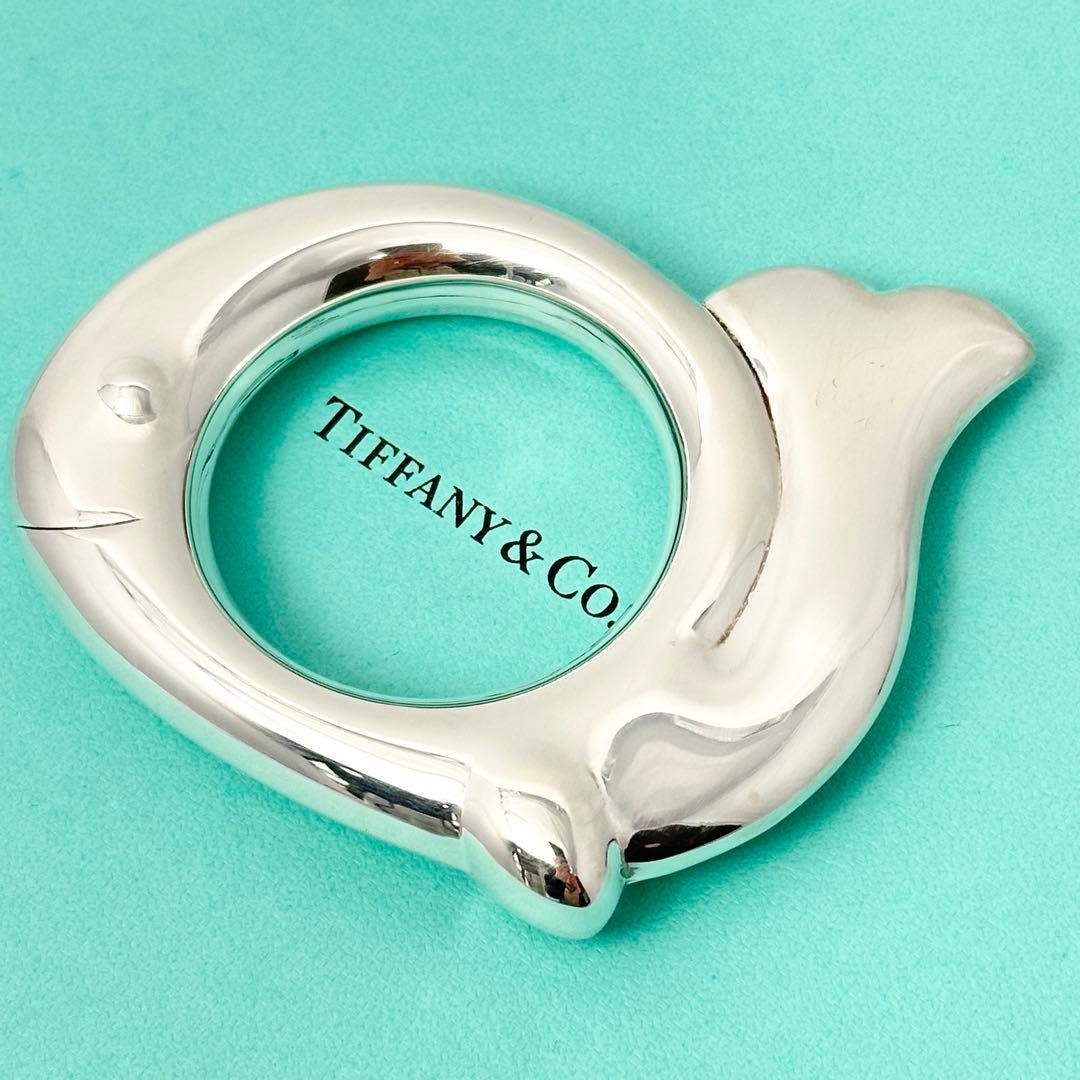 Tiffany ベビーラトル　ガラガラ　クジラ　ホエール　925 シルバー