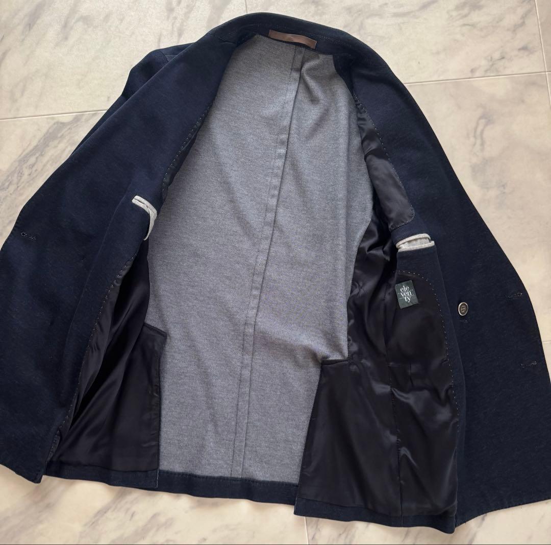 【美品】eleventy(イレブンティ)のウールダブルジャケット