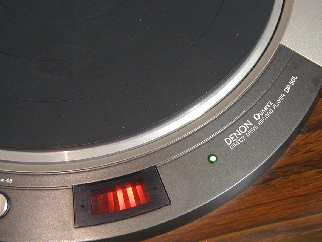 ★DENON デンオン　DP-50L レコードプレイヤー 少々難あり