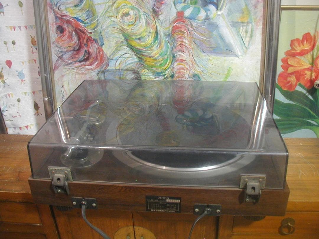 ★DENON デンオン　DP-50L レコードプレイヤー 少々難あり