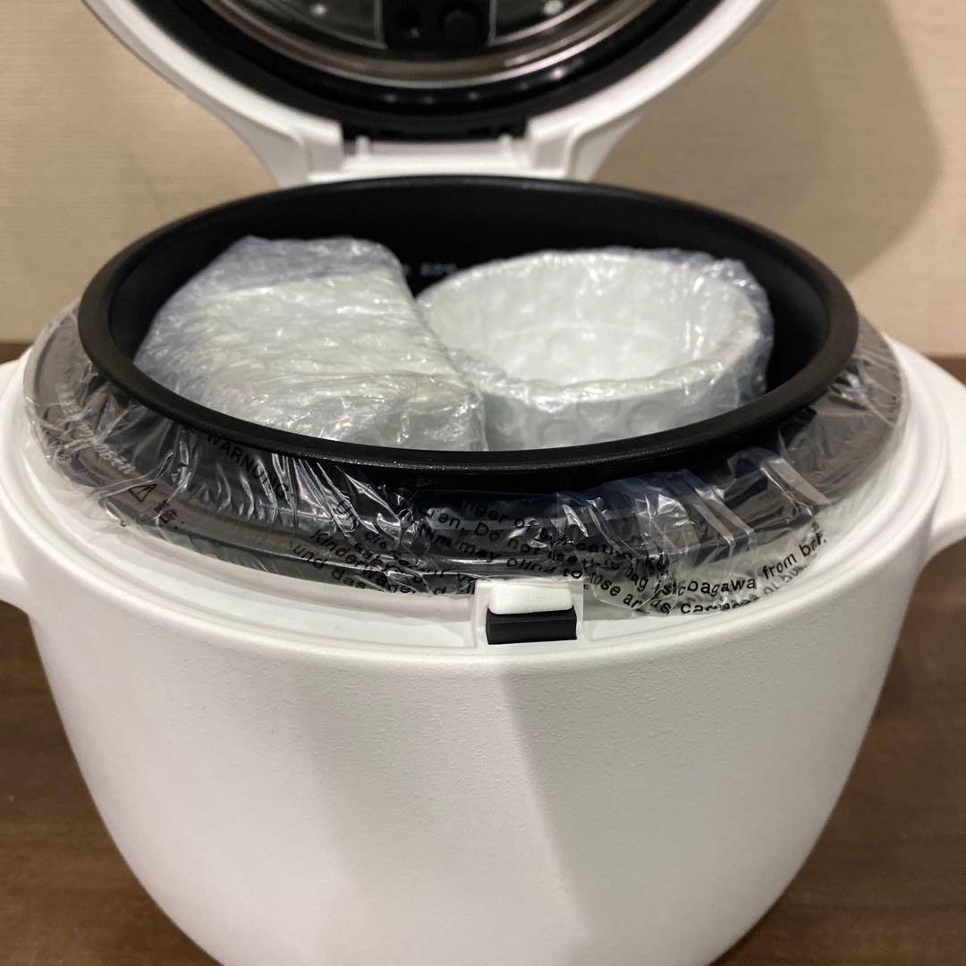 新品　BALMUDA The Gohan K03A-WH 炊飯器 白 ホワイト