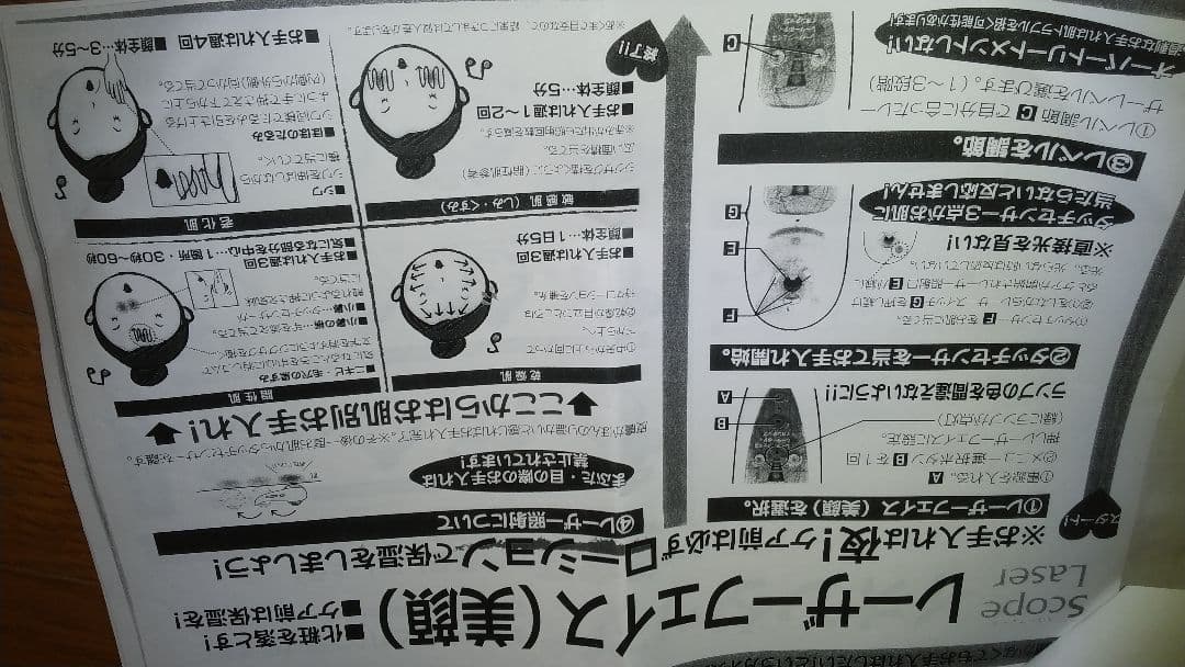 美顔器　脱毛　スコープレーザー　エステ