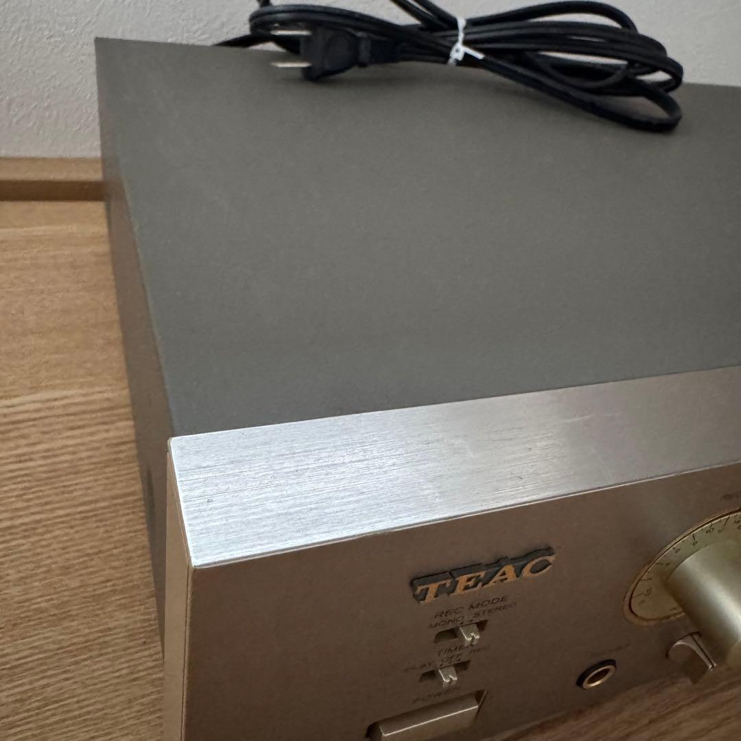 TEAC MD-5 ミニディスクデッキ＆MDディスク未使用4枚 純正リモコン付き