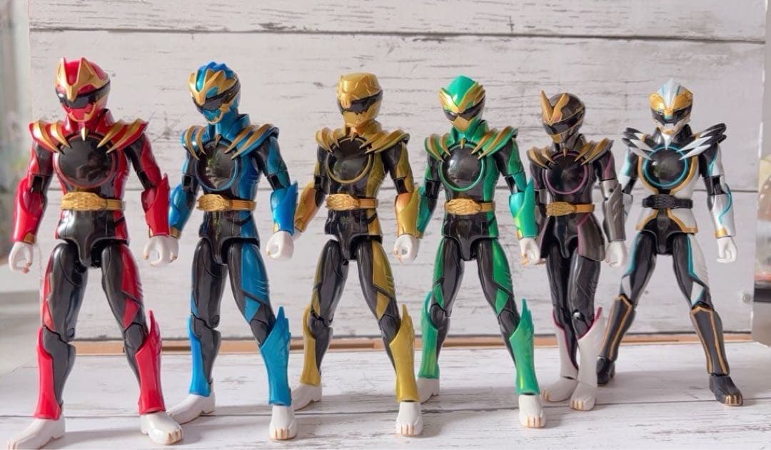 ド*ロ様 コストコ ゴジュウジャーSPセット1.2 アクションヒーロー 追加フル