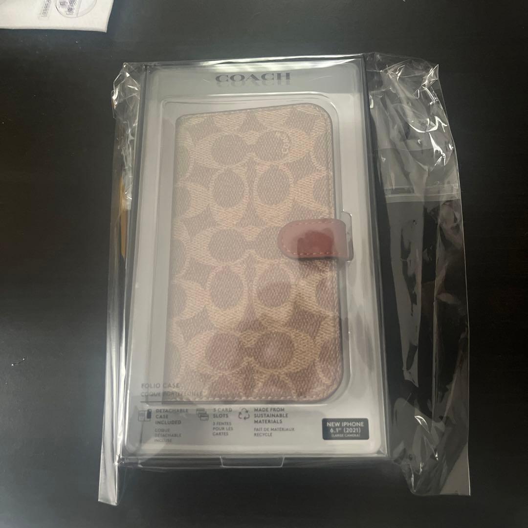 COACH iPhoneケース 手帳型 iPhone13Pro