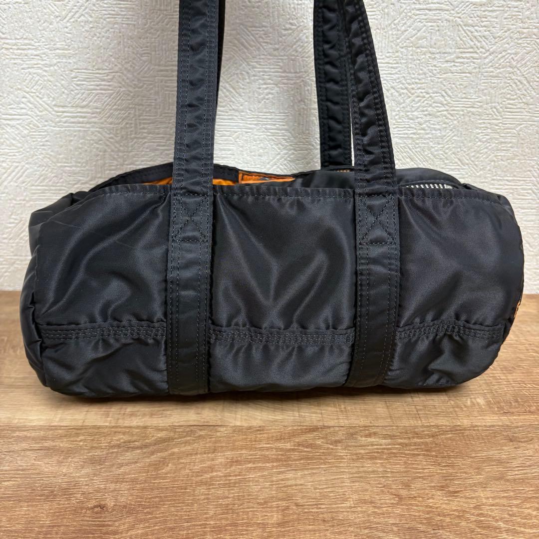 美品　PORTER ポーター　タンカー　ダッフルバッグ L　ミニボストン　黒