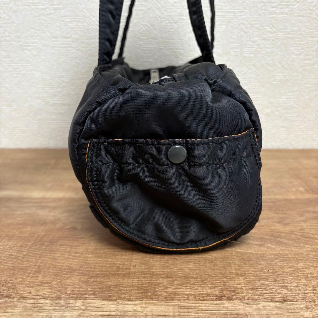 美品　PORTER ポーター　タンカー　ダッフルバッグ L　ミニボストン　黒