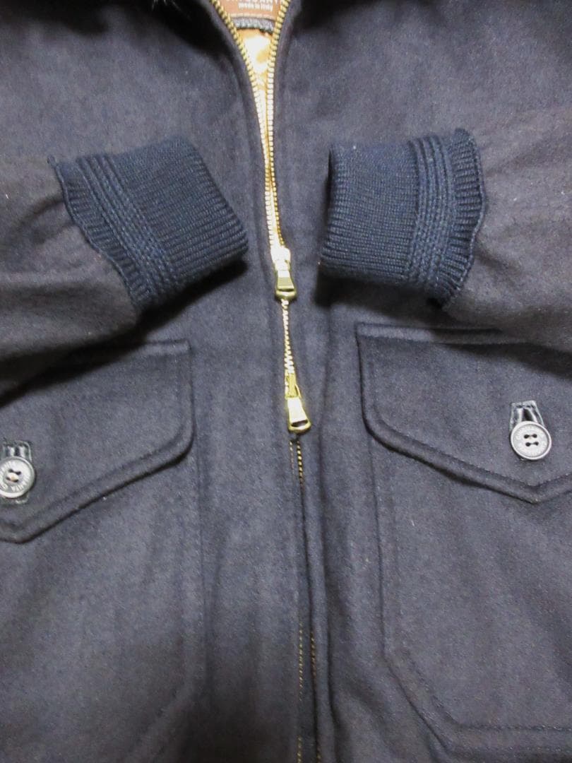 チンクアンタ　着脱ファー　イタリア製　ウール　ブルゾン　 試着のみ