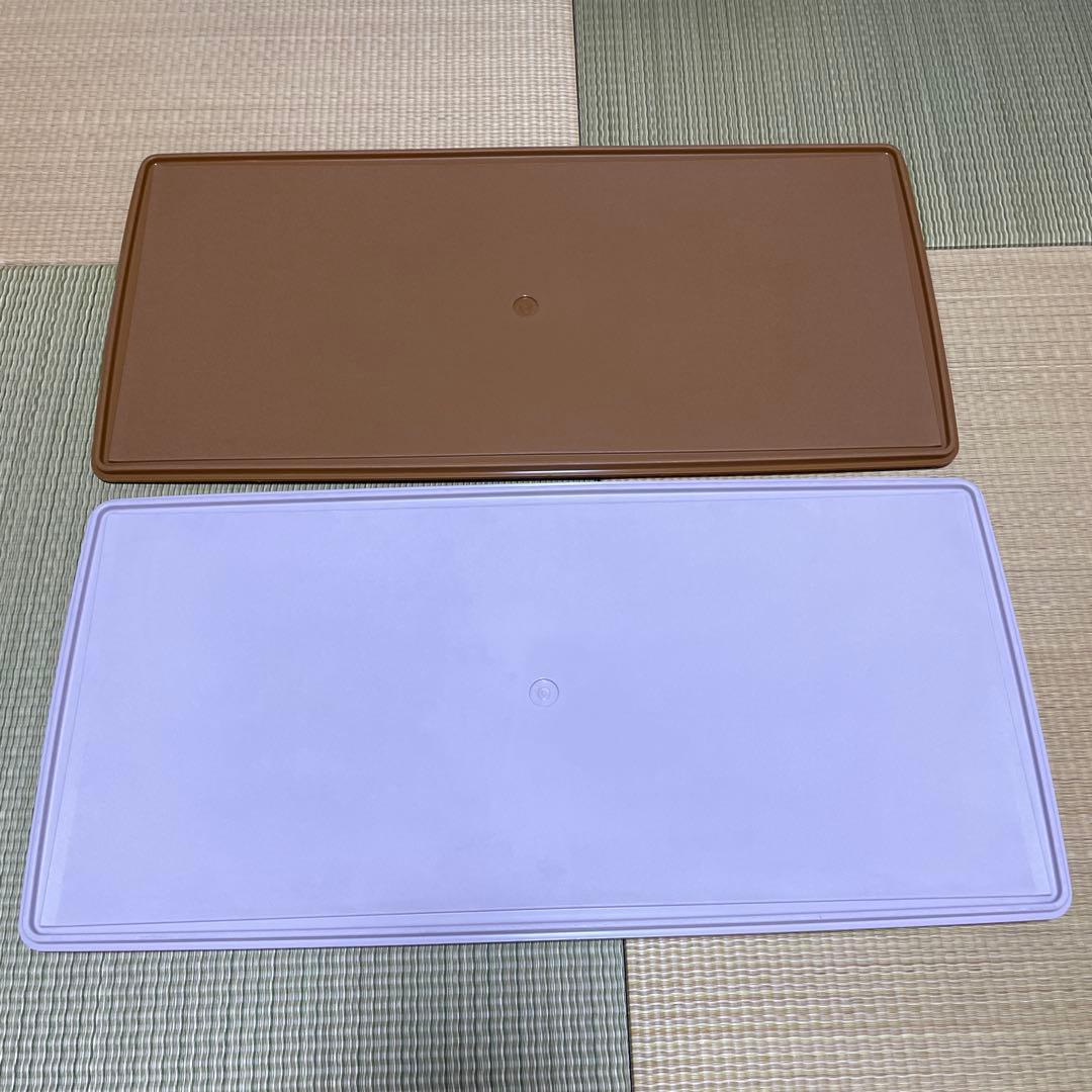 タッパーウェア　ロングスーパーケース深型　2個