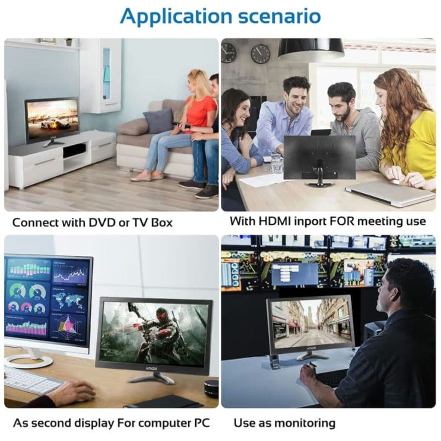 HTNZIR 15.6インチ PCモニター IPS LEDスクリーン 新品