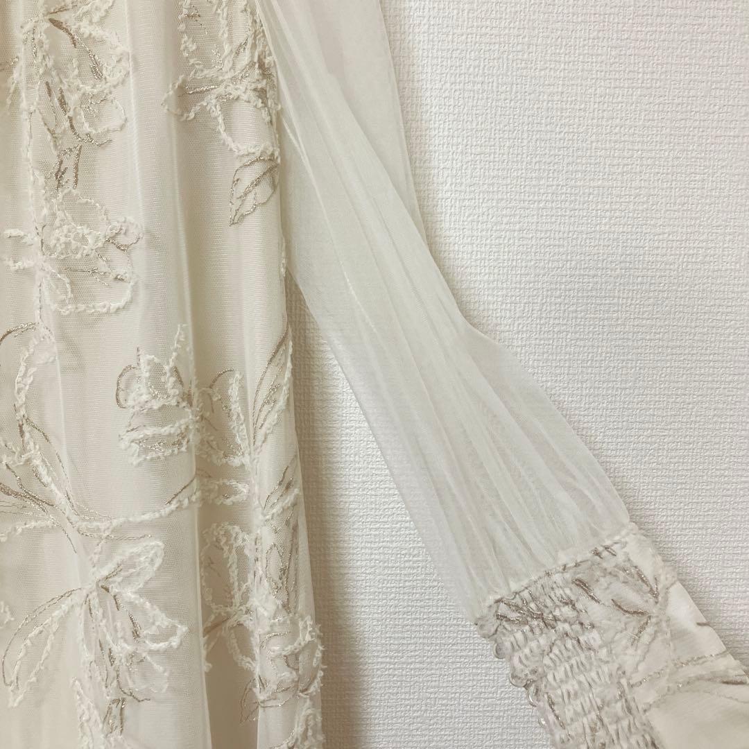 かいのく　美品　ドリードール　フェザーフラワーチュールドレス オケージョン