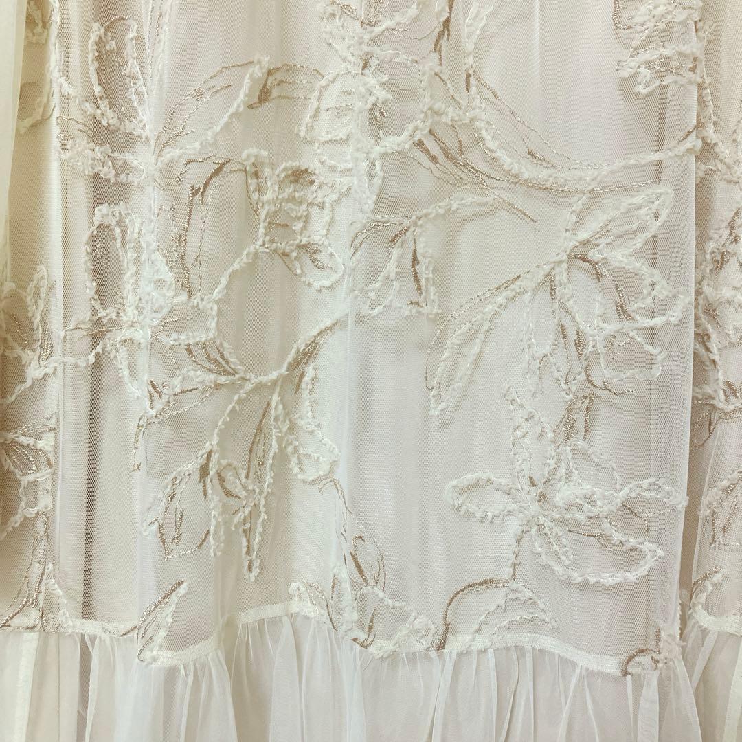 かいのく　美品　ドリードール　フェザーフラワーチュールドレス オケージョン