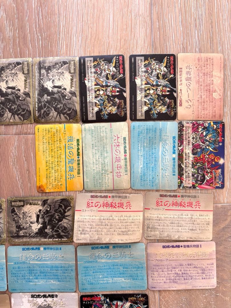 SDガンダム 外伝　カードダス　キラカード　まとめ売り