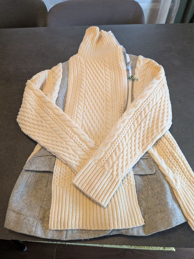 サカイ　ニットジャケット