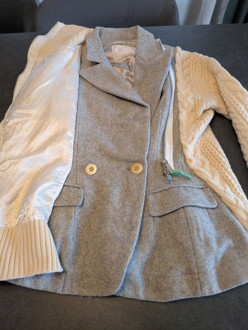 サカイ　ニットジャケット