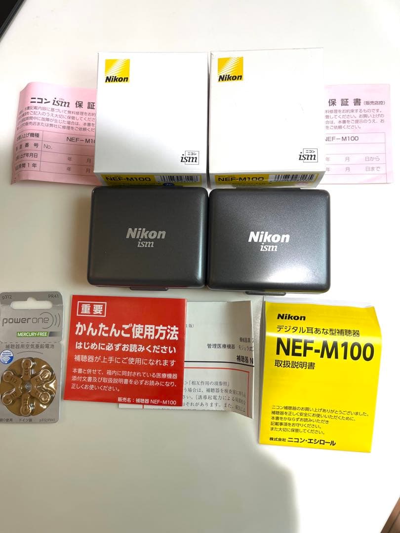Nikon NEF-M100 集音器 左用 新品 右用 中古美品
