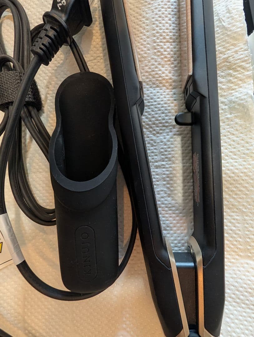 KINUJO DS100 ヘアアイロン ブラック