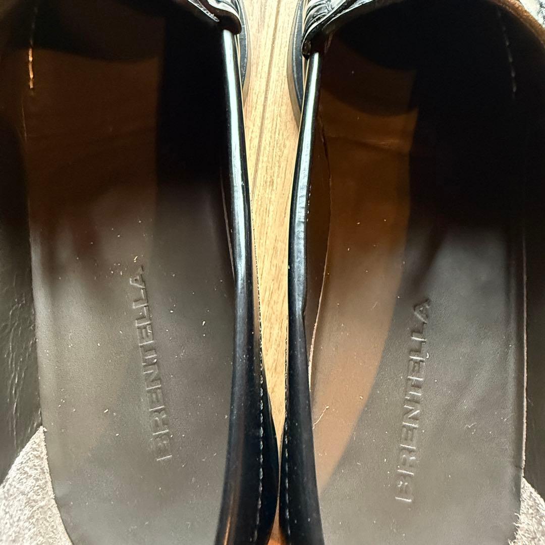 美品　BRENTELLA(ブレンテッラ) 黒ローファー　39